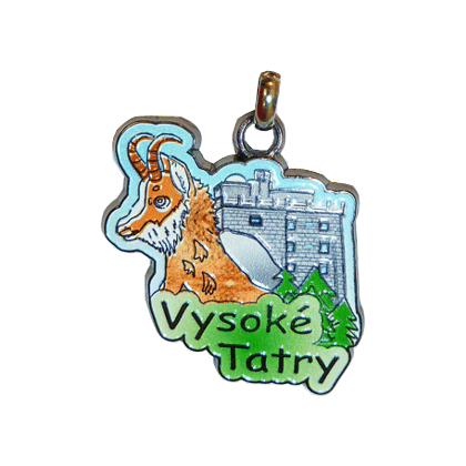 Kovová Kľúčenka - Vysoké Tatry - Kamzík