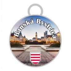 Kľúčenka kruh Banská Bystrica 02