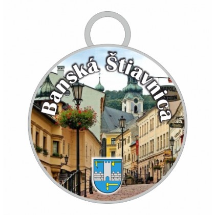 Kľúčenka kruh Banská Štiavnica 02