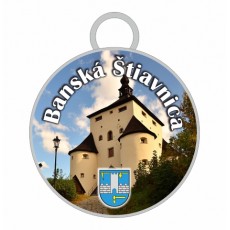 Kľúčenka kruh Banská Štiavnica 03
