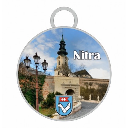 Kľúčenka kruh Nitra 01