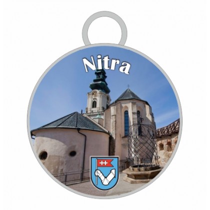 Kľúčenka kruh Nitra 02