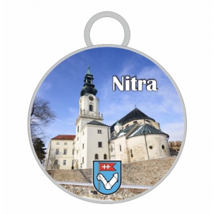 Kľúčenka kruh Nitra 03