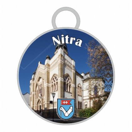 Kľúčenka kruh Nitra 05