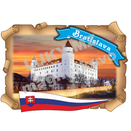 Magnetka listina Bratislava 1