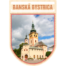 Magnetka erb Banská Bystrica