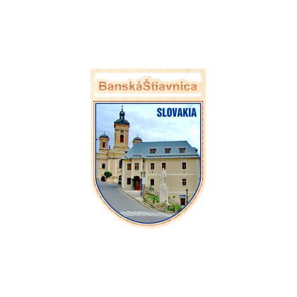 Magnetka erb Banská Štiavnica