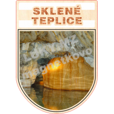 Magnetka erb Sklené Teplice 01