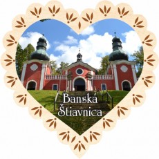 Magnetka srdiečko Banská Štiavnica 01 