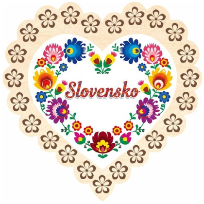 Magnetka srdiečko Slovakia 10