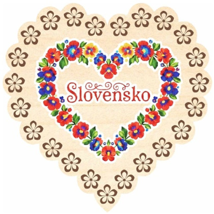 Magnetka srdiečko Slovakia 12