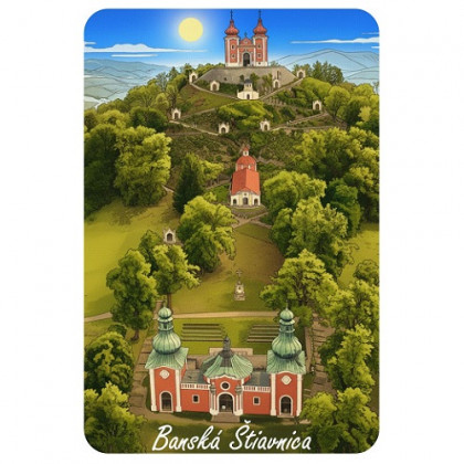 Magnetka drevená Banská Štiavnica 06