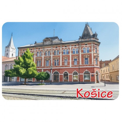 Magnetka drevená Košice 6