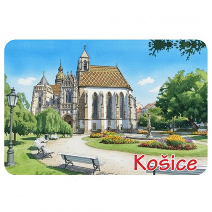 Magnetka drevená Košice 7