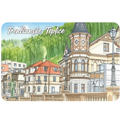 Magnetka drevená Trenčianske Teplice 