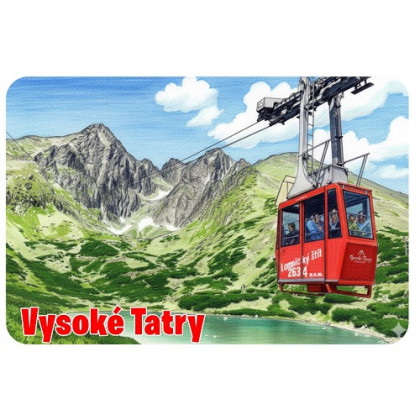 Magnetka drevená Vysoké Tatry 