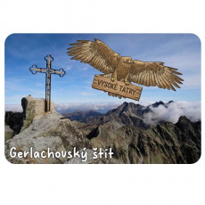 Magnetka drevená Gerlachovský štít Vysoké Tatry 09