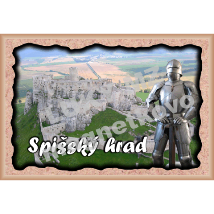 Magnetka rámik Spišský hrad 4