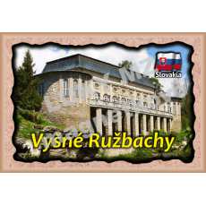 Magnetka rámik Vyšné Ružbachy 2