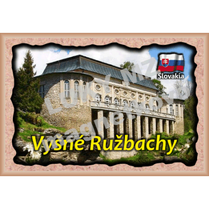 Magnetka rámik Vyšné Ružbachy 2