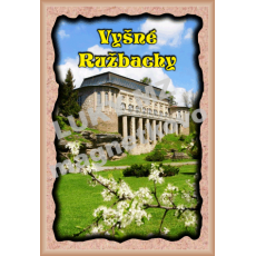 Magnetka rámik Vyšné Ružbachy 4