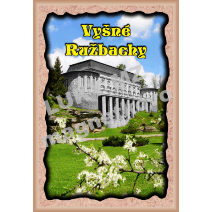 Magnetka rámik Vyšné Ružbachy 4a