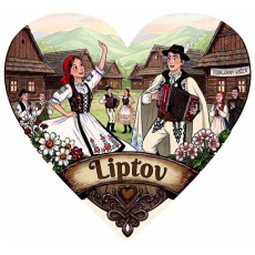 Magnetka srdiečko Liptov 03