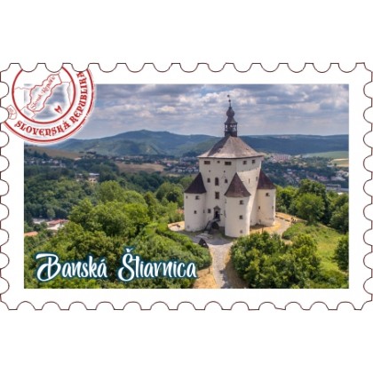 Magnetka známka Banská Štiavnica 01