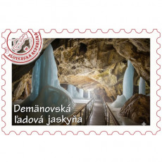 Magnetka známka Demänovská ľadová jaskyňa 01