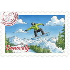 Magnetka známka Donovaly