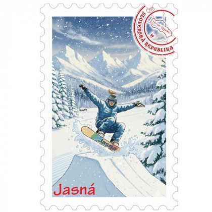 Magnetka známka Jasná 01