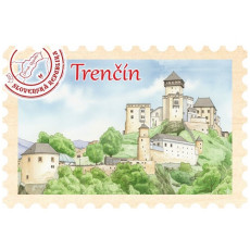 Magnetka známka Trenčín 02