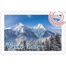 Magnetka známka Vysoké Tatry 05