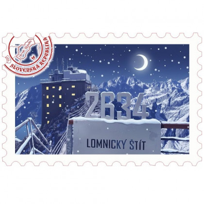 Magnetka známka Vysoké Tatry