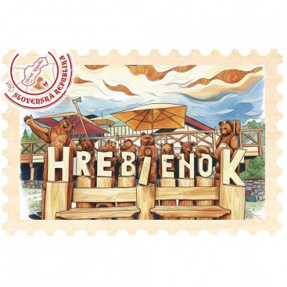 Magnetka známka Vysoké Tatry