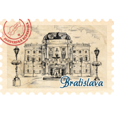 Magnetka známka Bratislava 07