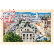 Magnetka známka Košice 04