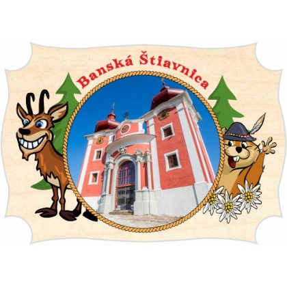 Magnetka drevená Banská Štiavnica 03