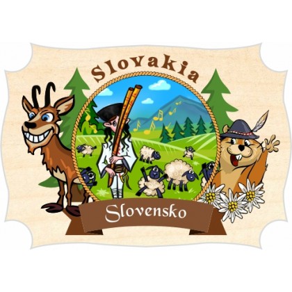 Magnetka drevená Slovensko 01