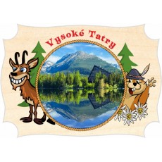 Magnetka drevená Vysoké Tatry 03