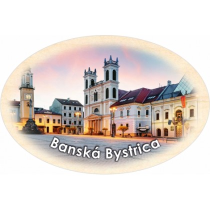 Magnetka ovál Banská Bystrica 03