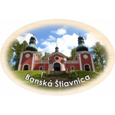 Magnetka ovál Banská Štiavnica 01