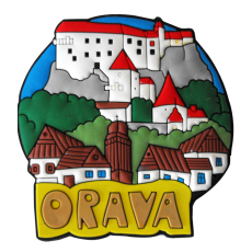 Magnetka gumová Orava 1a