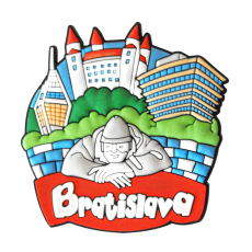 Magnetka gumová Bratislava 1a