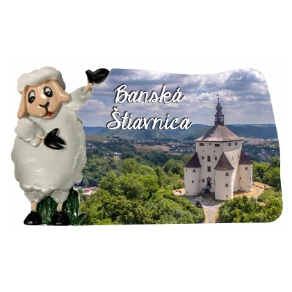 Magnetka Banská Štiavnica 01 kompozitná