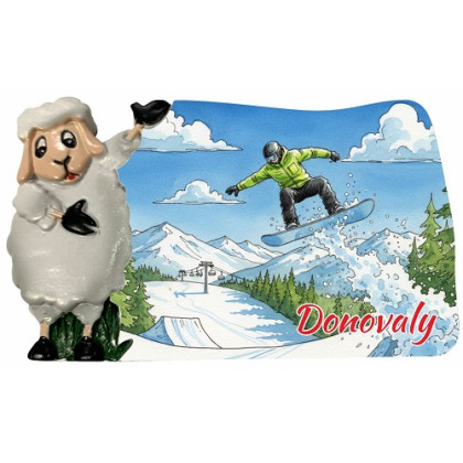 Magnetka Donovaly kompozitná