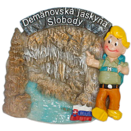 Magnetka Demänovská jaskyňa slobody kompozitná