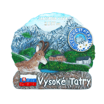 Magnetka Vysoké Tatry Jastrabia veža kompozitná