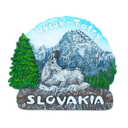 Magnetka Slovakia Vysoké Tatry kompozitná