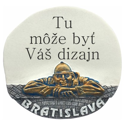 Magnetka Bratislava Čumil "Vlastný dizajn" kompozitná